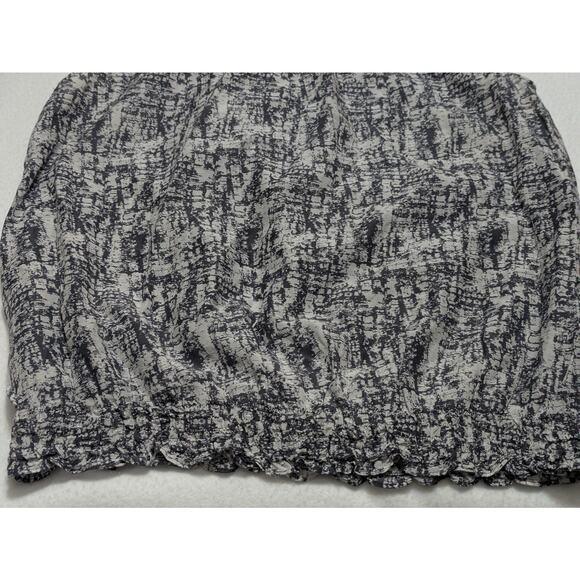 Lafayette 148 Blouse New York Percy Ruffled-Neck Sleeveless Silk‎ Blend Size Sm - Picture 3 of 9